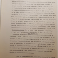 Tapuscrit de la présentation de <em>Joseph Frank, Dostoïevski, les germes de la révolte, 1821-1849&nbsp;</em>(1981)