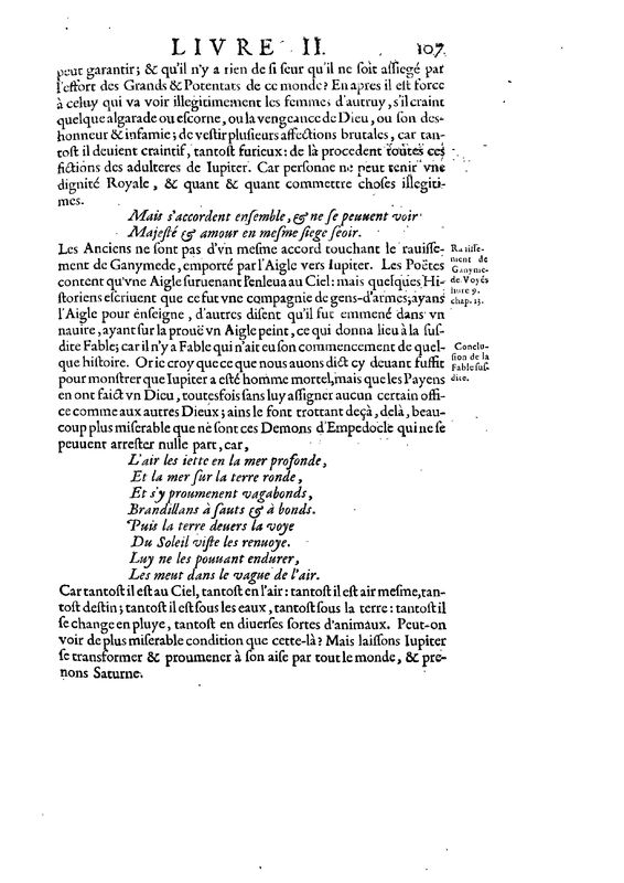 Mythologie, Paris, 1627 - II, 2 : De Jupiter, p. 107
