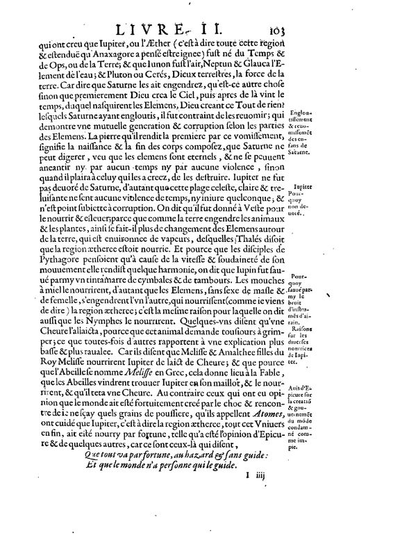Mythologie, Paris, 1627 - II, 2 : De Jupiter, p. 103