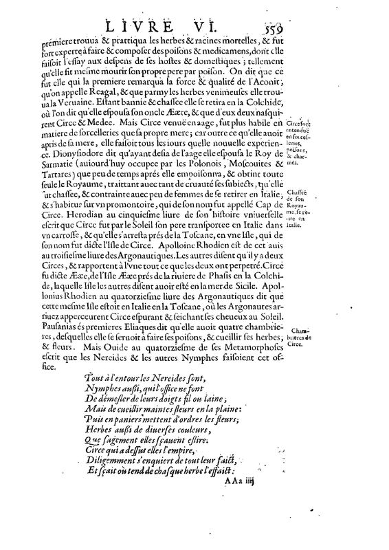 Mythologie, Paris, 1627 - VI, 7 : De Circe, p. 559