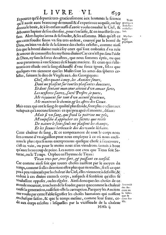 Mythologie, Paris, 1627 - VI, 21 : Des Titans, p. 639