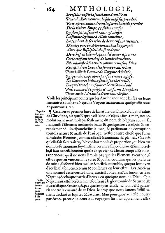 Mythologie, Paris, 1627 - II, 9 : De Neptune, p. 164