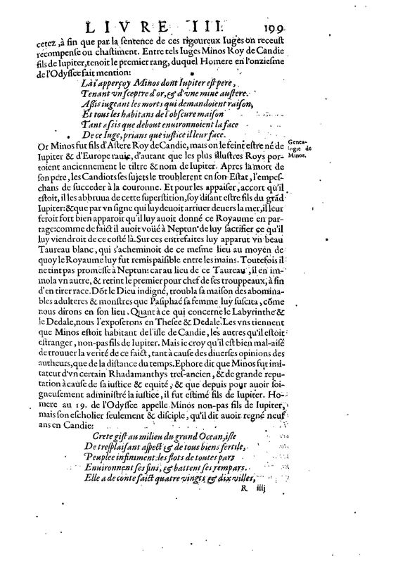 Mythologie, Paris, 1627 - III, 8 : De Minos, p. 199