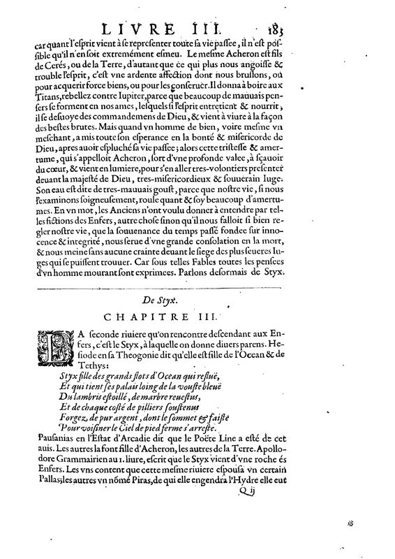 Mythologie, Paris, 1627 - III, 3 : De Styx, p. 183