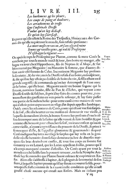Mythologie, Paris, 1627 - III, 17 : De Proserpine, p. 235