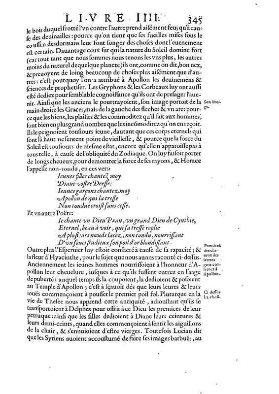Mythologie, Paris, 1627 - IV, 11 : D’Apollon, p. 345