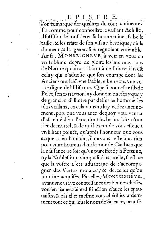 Mythologia, Paris, 1627 - Dédicace à Charles de Créquy, n.p.
