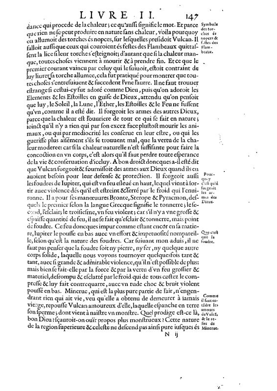 Mythologie, Paris, 1627 - II, 7 : De Vulcan, p. 147