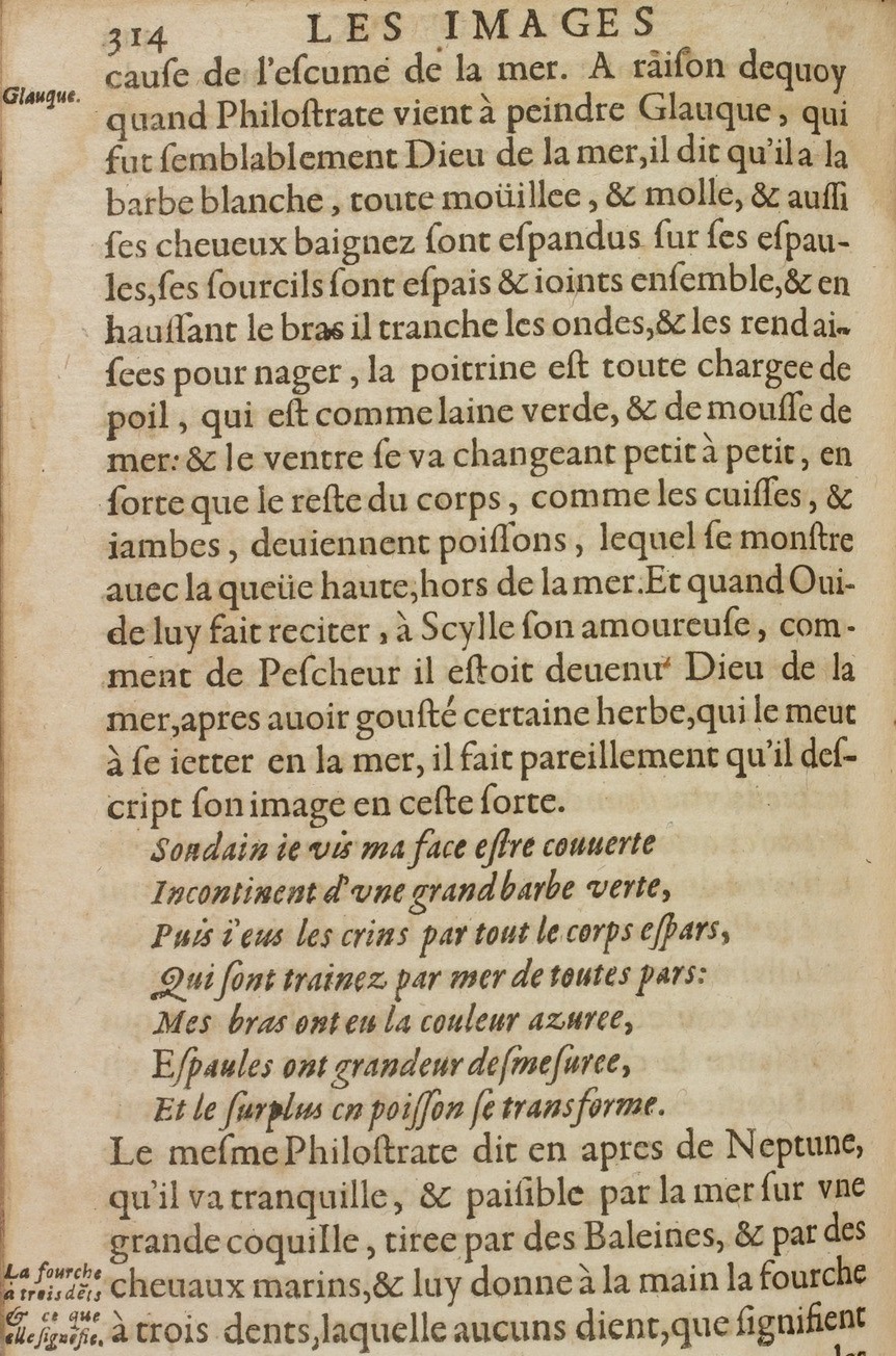 Texte Cartari 1610 Glauque