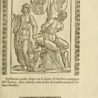 Nove Imagini, Padoue, 1615 - Annot. 03 : Apollon et Marsyas 