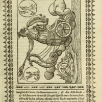 Nove Imagini, Padoue, 1615 - 062 : Cérès sur un char tiré par deux dragons
