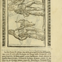 Nove Imagini, Padoue, 1615 - Annot. 25 : Hercule avec la masse et un arc