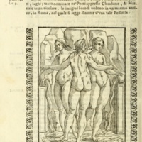 Nove Imagini, Padoue, 1615 - Annot. 18 : Les trois Grâces