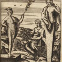 cartari1603_075bis_p297_Mercure au caducée, inventeur des arts ; Palestra ; Hermès de Mercure.JPG