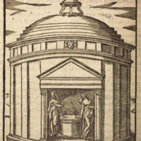 Mythologie, Lyon, 1612 - Le temple de Vesta