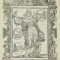 Mythologia, Padoue, 1616 - 02 : Diane chasseresse selon Pausanias, 3 médaillons