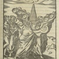 Images, Lyon, 1581 - 23 : L’oracle de Jupiter Ammon (simulacrum)