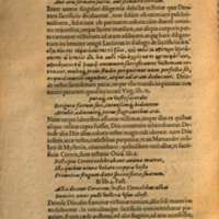 Mythologia, Francfort, 1581 - I, 10 : De sacrificiis superorum Deorum, p. 26