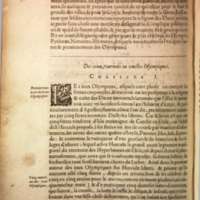 Mythologie, Lyon, 1612 - V, 1 : Des jeux, tournois ou joustes Olympiques, p. [422]
