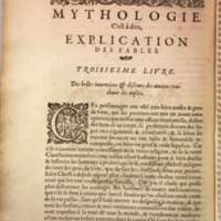 Mythologie, Lyon, 1612 - III : Des belles inventions & discours des anciens touchant les enfers, p. 184