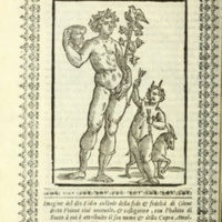 Nove Imagini, Padoue, 1615 - 046 : Jupiter enfant avec la chèvre Amalthée 