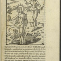 Images, Lyon, 1581 - 06 : Apollon entouré d’animaux et tenant les Grâces en main