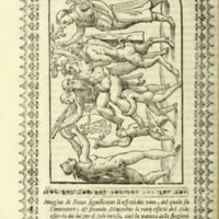 Nove Imagini, Padoue, 1615 - 114 : Bacchus, les effets du vin et du Soleil 