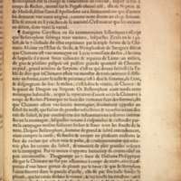 Mythologie, Lyon, 1612 - IX, 3 : De la Chimere, p. [1001]