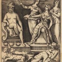 cartari1603_064bis_p255_Pluton et Proserpine avec deux nymphes, Cerbère et Eurynome.JPG