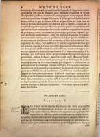 Mythologie, Lyon, 1612 - I, 5 : Des parties des Fables, p. 8