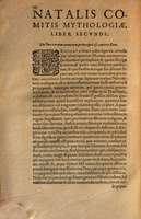 Mythologia, Francfort, 1581 - II : De uno rerum omnium principio & autore Deo, p. 76