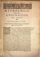 Mythologie, Lyon, 1612 - VIII : Comme la multitude des Dieux des anciens se peut sagement rapporter à un seul Dieu, p. [867]