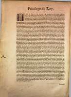 Mythologie, Lyon, 1612 - Textes légaux, f. 3v