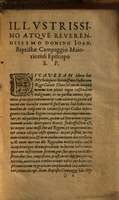 Mythologia, Francfort, 1581 - Epître dédicatoire, 2r°