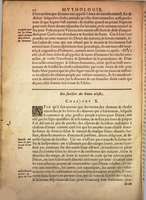 Mythologie, Lyon, 1612 - I, 10 : Des sacrifices des Dieux celestes, p. 20