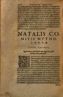 Mythologia, Francfort, 1581 - X : Quod omnia philosophorum dogmata sub fabulis continebantur, p. 1026