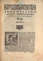 Mythologia, Venise, 1567 - Serenissimo atque christianissimo Carolo Galliarum Regi Invictissimo, 2r°