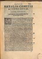 Mythologia, Venise, 1567 - VIII : Quam sapienter Deorum multitudo antiquorum ad unum Deum referatur, 235r°