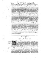 Mythologie, Paris, 1627 - V, 3 : Des Pythiens, p. 414