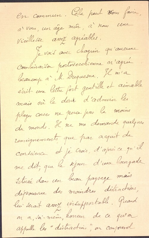 Lettre de John-Antoine Nau à Fanny Fénéon, 19 novembre 1911