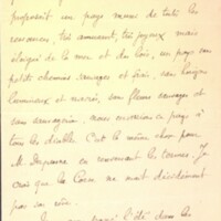 Lettre de John-Antoine Nau à Fanny Fénéon, 19 novembre 1911