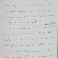 Lettre de John-Antoine Nau et Yette Nau à Toussaint Luca, 24 janvier 1913