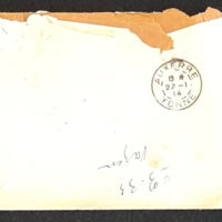 Lettre de John-Antoine Nau à Toussaint Luca, 16 janvier 1914