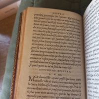 1555_Ma damoiselle, ayant passé quelques jours_[Épître IX]