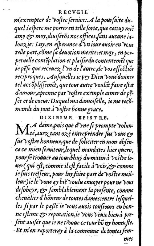 1555_RecueildesrymesetprosesdeE.P._Épître IX 1555_RecueildesrymesetprosesdeE.P._Épître IX