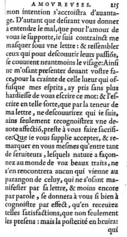 1595_Epistresfamilieresetamoureusesd'EstiennePasquierParisien_Épître II 1595_Epistresfamilieresetamoureusesd'EstiennePasquierParisien_Épître II