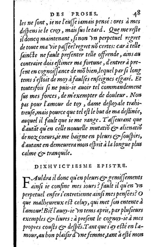 1555_RecueildesrymesetprosesdeE.P._Épître XVIII