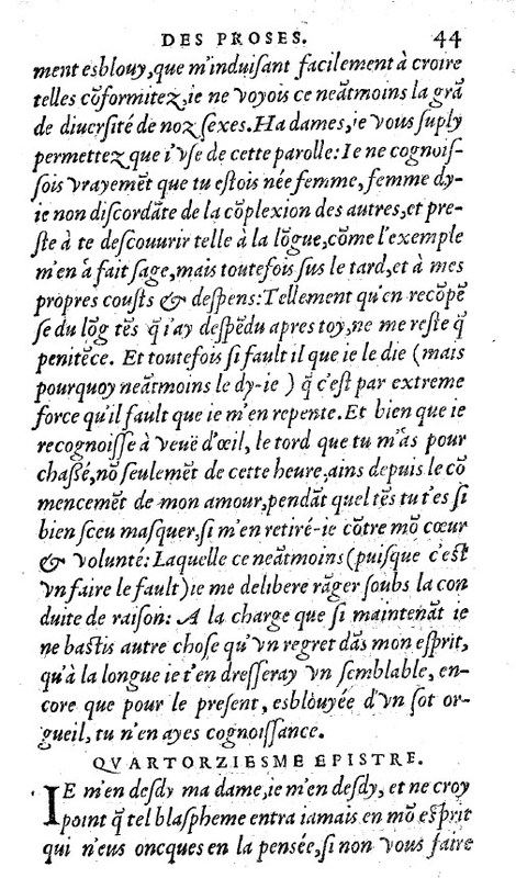 1555_RecueildesrymesetprosesdeE.P._Épître XIV 1555_RecueildesrymesetprosesdeE.P._Épître XIV
