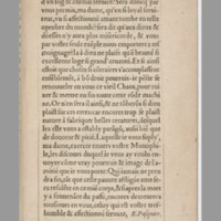 1555_Le Monophile_Épître dédicatoire