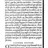 1555_RecueildesrymesetprosesdeE.P._Épître VI